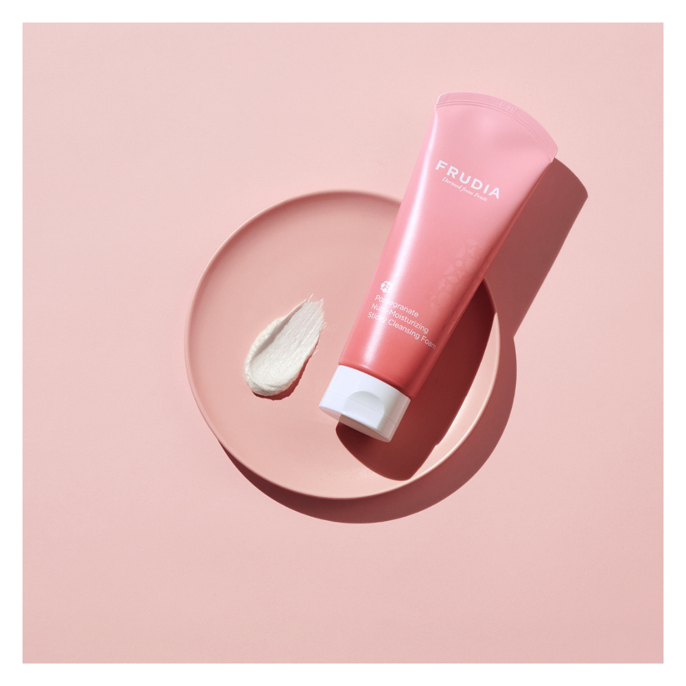Frudia Pomegranate Nutri-Moisturizing Sticky Cleansing Foam - Αφρός Καθαρισμού Προσώπου με Εκχύλισμα Ροδιού - Εξαιρετική Ενυδάτωση / Αντιγήρανση