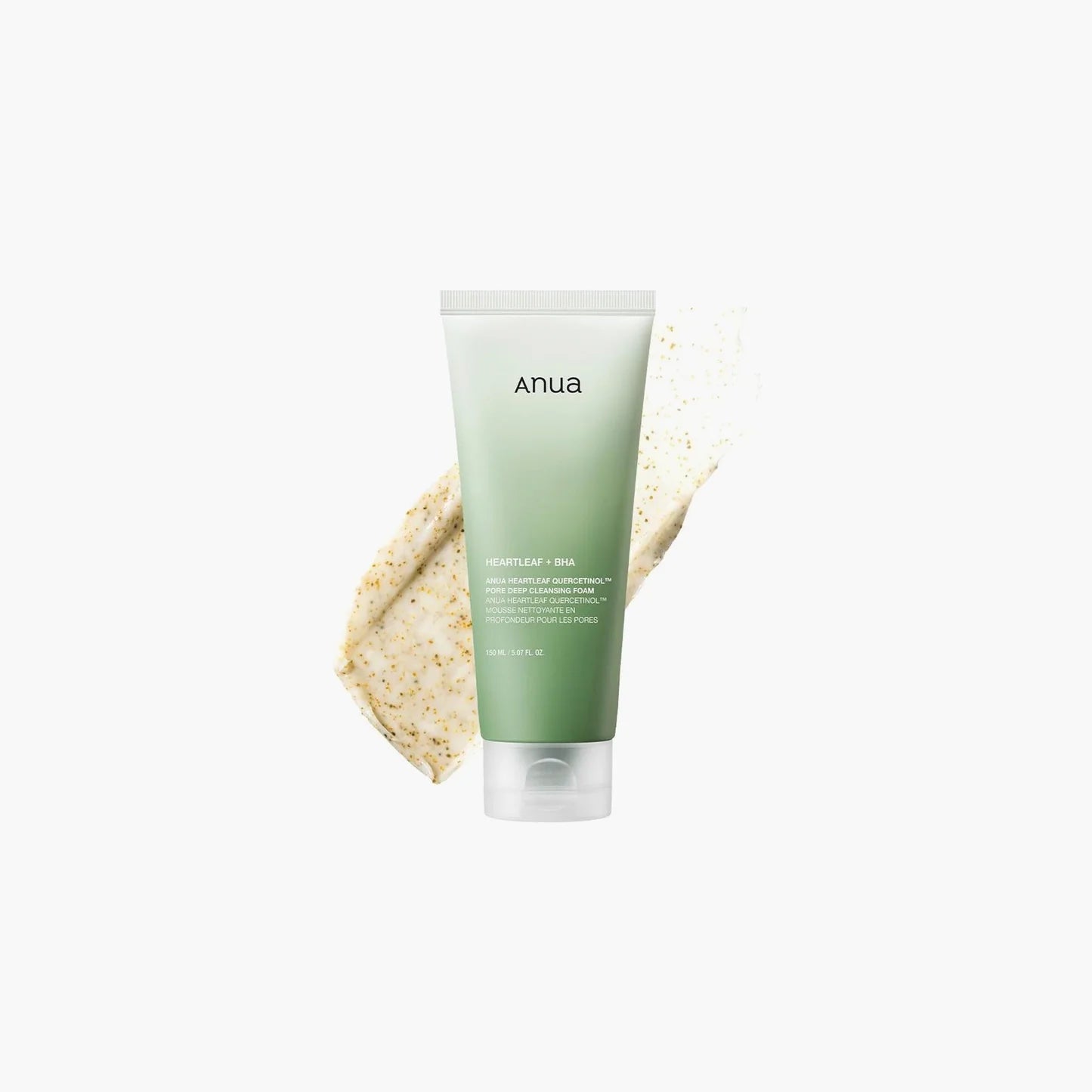 Anua Heartleaf Quercetinol Pore Deep Cleansing Foam - Απαλός Αφρός Καθαρισμού Προσώπου & Ματιών