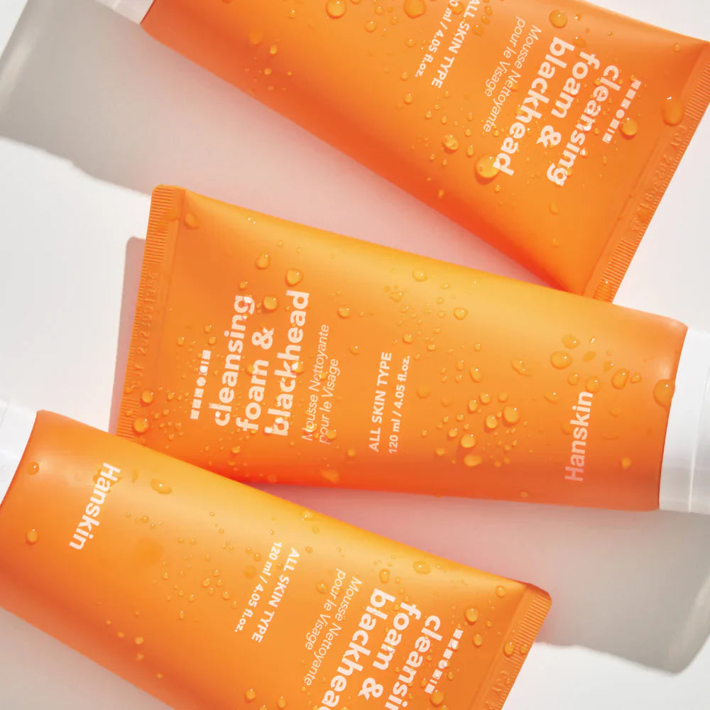 HANSKIN Cleansing Foam & Blackhead - Απαλό καθαριστικό για λιπαρή επιδερμίδα