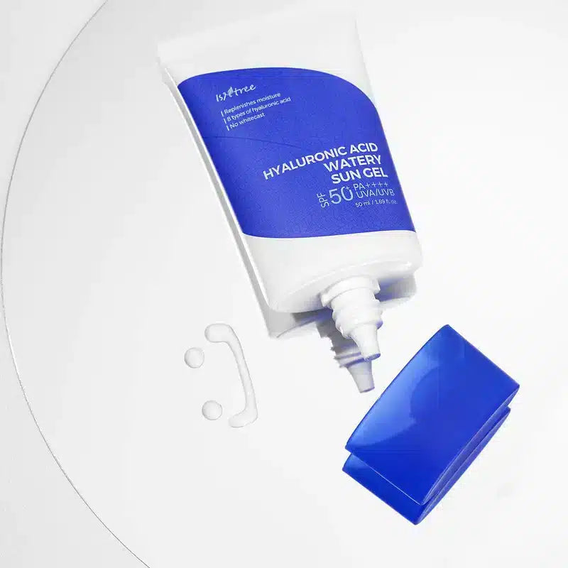 Isntree Hyaluronic Acid Watery Sun Gel - Αντηλιακή Λεπτόρευστη Κρέμα Προσώπου με 8 Τύπους Υαλουρονικού Οξέος