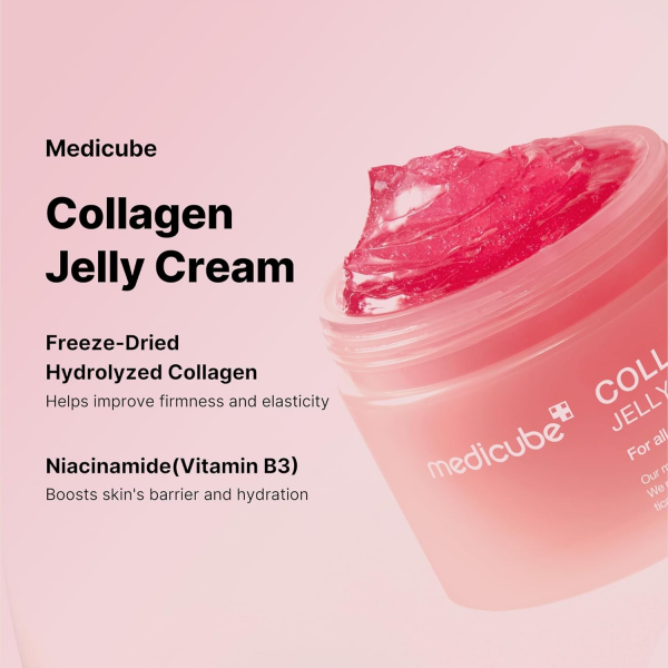 Medicube Collagen Jelly Cream – Ενυδατική κρέμα με κολλαγόνο για σφιγηλό δέρμα