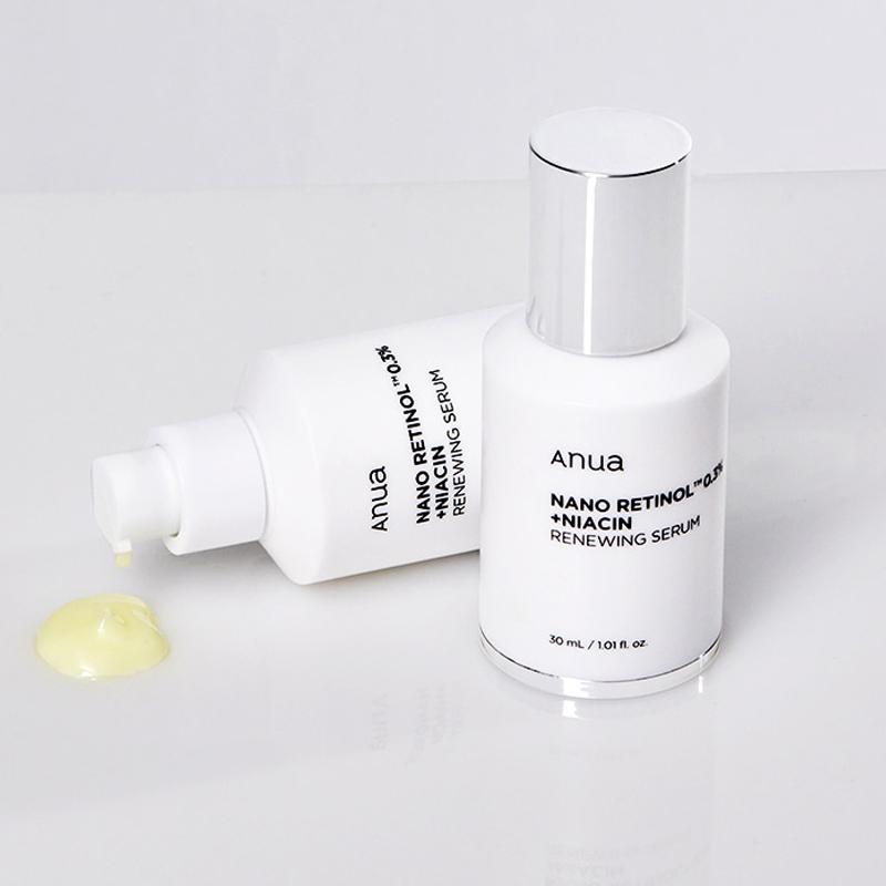 Anua Retinol 0.3% + Niacin Renewing Serum – Ορός με ρετινόλη & νιασιναμίδη για νεανική επιδερμίδα