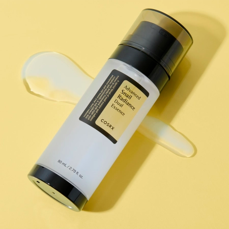 COSRX Advanced Snail Radiance Dual Essence - Ενυδατικό & Αντιγηραντικό Essence Προσώπου με Βλεννίνη Σαλιγκαριού & Νιασιναμίδη για Λάμψη και Καταπολέμηση των Ατελειών