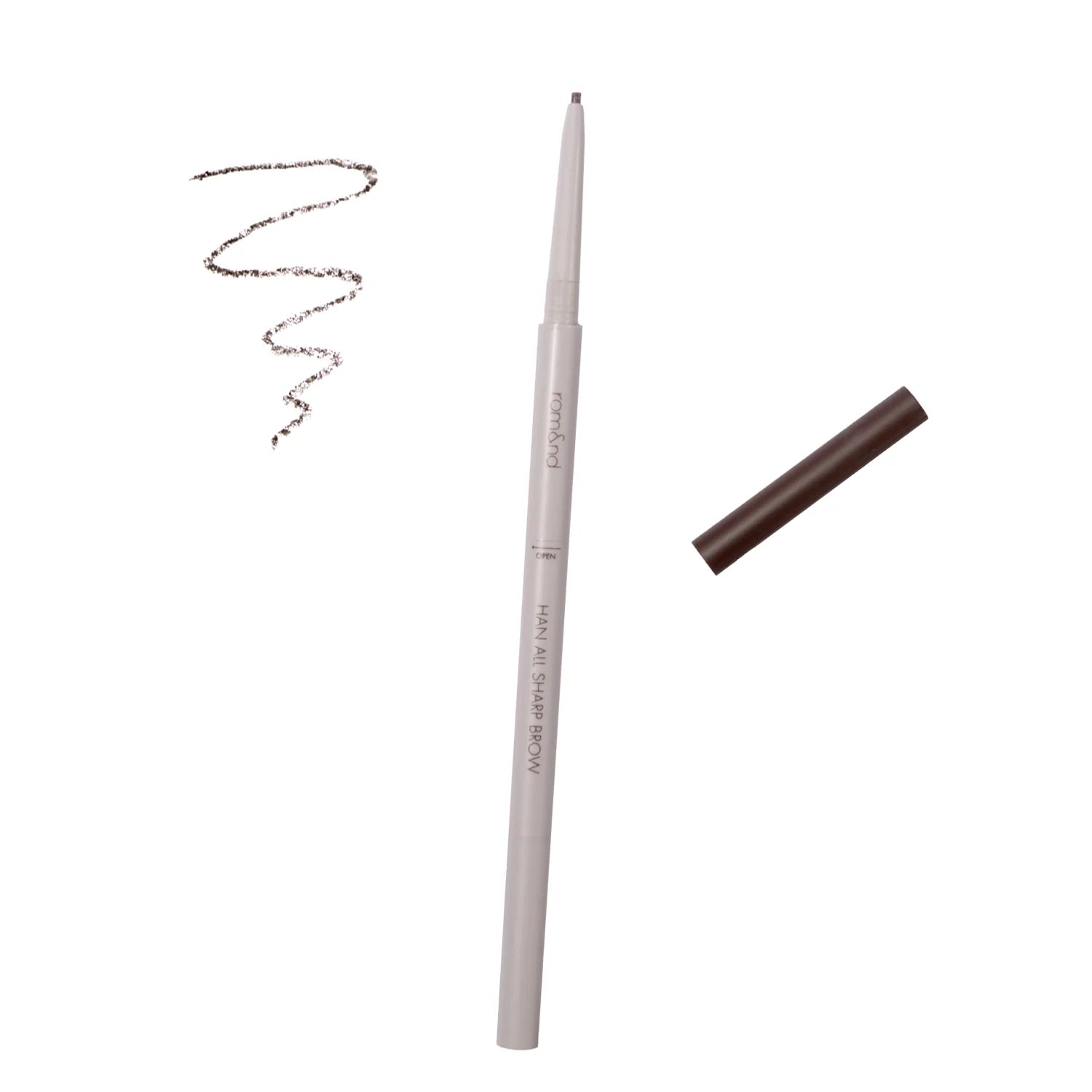 rom&nd Han All Sharp Brow - W1 Gentle Brown