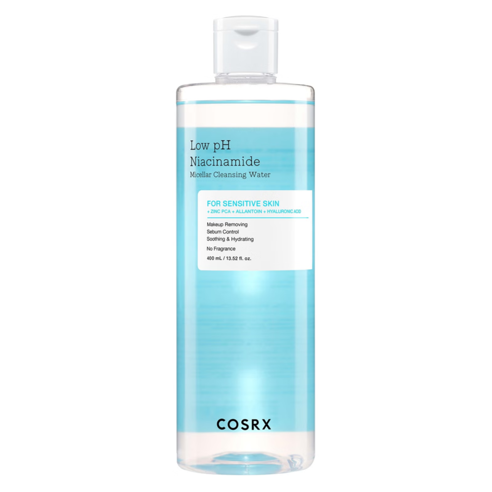 COSRX Low pH Niacinamide Micellar Cleansing water - Καθαριστικό Νερό χαμηλού pH για ευαίσθητες επιδερμίδες