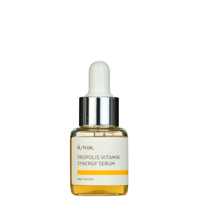 iUNIK Propolis Vitamin Synergy Serum 15ml - Αναζωογονητικός Θρεπτικός Ορός Προσώπου