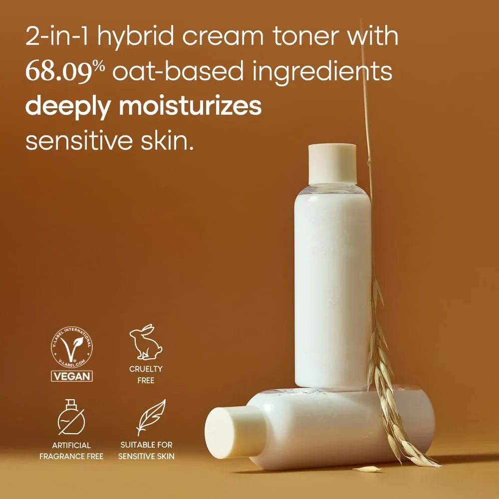 Purito Oat-in Silky Toner 200ml - Τόνερ με βρώμη για βαθιά ενυδάτωση