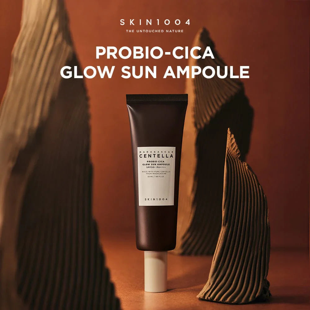 SKIN1004 Madagascar Centella Probio-Cica Glow Sun Ampoule SPF50+ PA++++ - Αντηλιακό ενδυνάμωσης δερματικού φραγμού