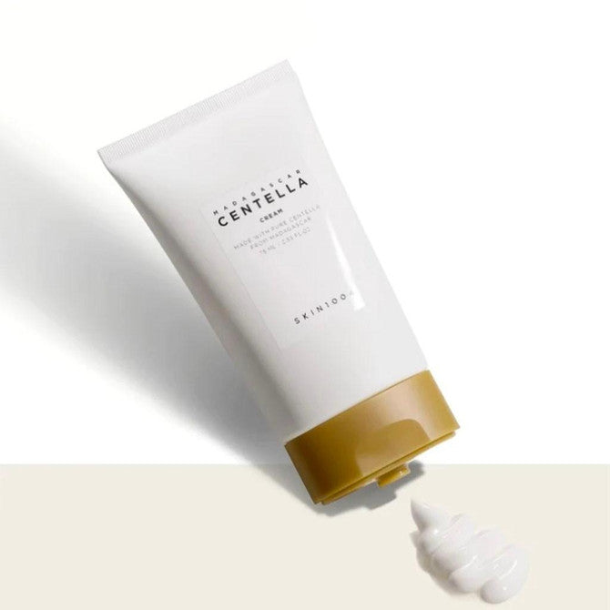 SKIN1004 Madagascar Centella Cream Face Cream 75ml - Eλαφριά καταπραϋντική κρέμα για ευαίσθητη και ερεθισμένη επιδερίδα