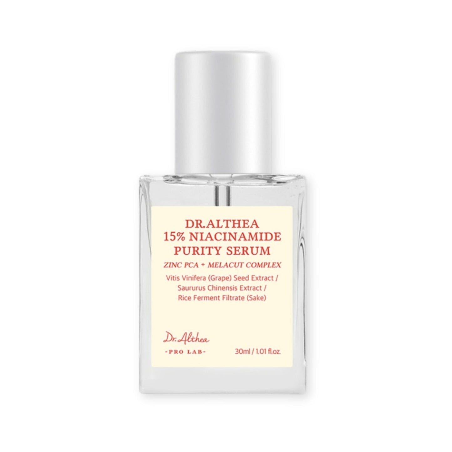 Dr. Althea 15% Niacinamide Purity - Ενυδατικό Serum Προσώπου με Νιασιναμίδη για Λάμψη