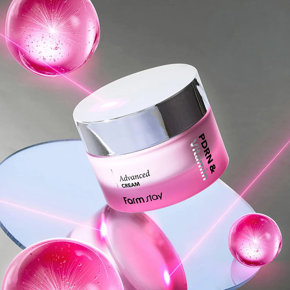 Farmstay – PDRN & Vitamin Advanced Cream - Αναπλαστική Κρέμα Προσώπου με PDRN και Βιταμίνες