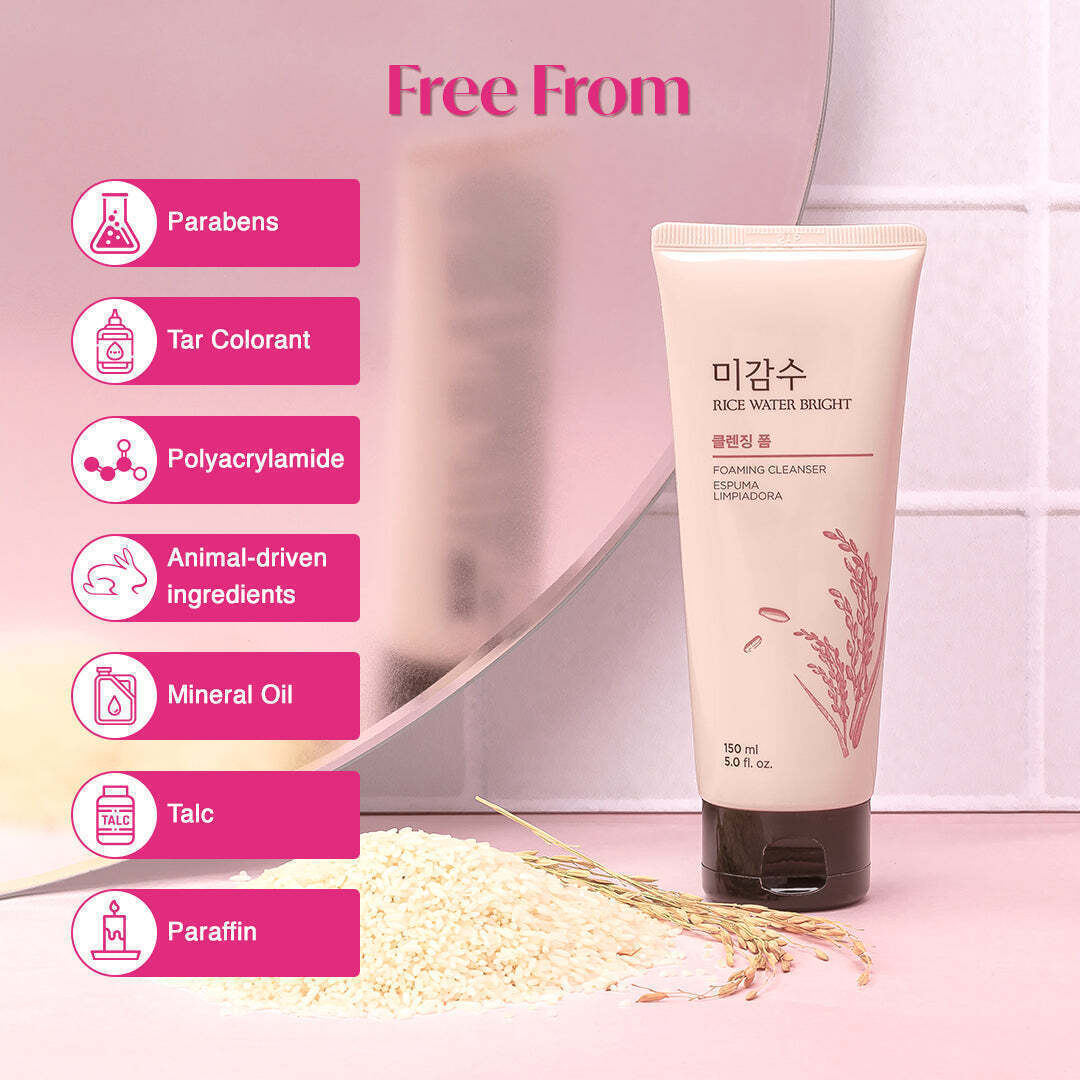 The Face Shop Rice Water Bright Cleansing Foam 150ml