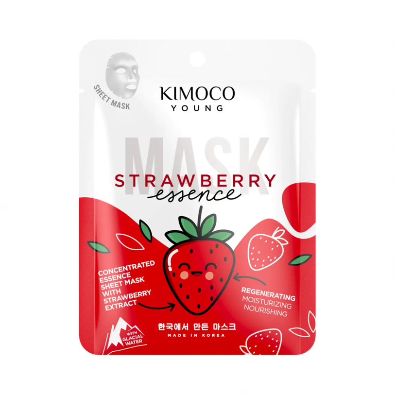 KIMOCO Sheet Mask Strawberry Extract