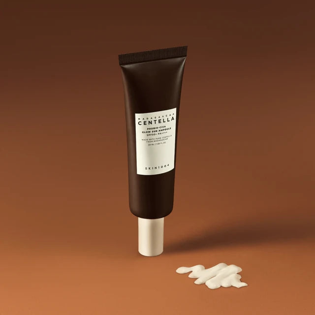 SKIN1004 Madagascar Centella Probio-Cica Glow Sun Ampoule SPF50+ PA++++ - Αντηλιακό ενδυνάμωσης δερματικού φραγμού