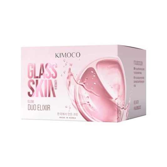 Kimoco Glass Skin Glow Duo Elixir - Κρέμα & Serum για Ενυδάτωση & Λάμψη 100g