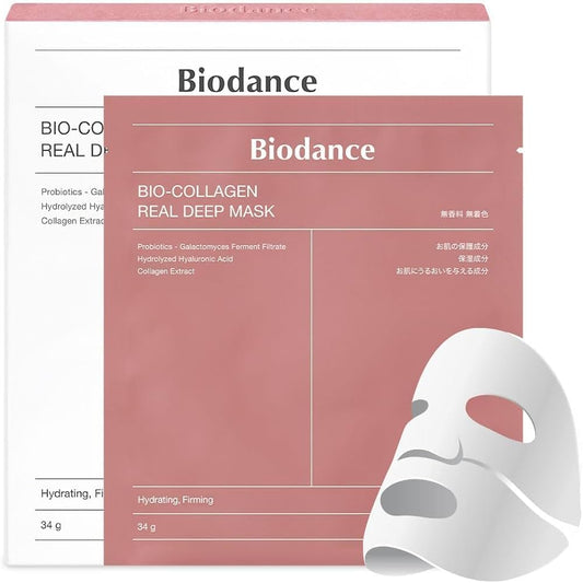BIODANCE Bio-Collagen Real Deep Mask - Ενυδατική Μάσκα Προσώπου με Κολλαγόνο που Χαρίζει Σφριγηλότητα & Ελαστικότητα