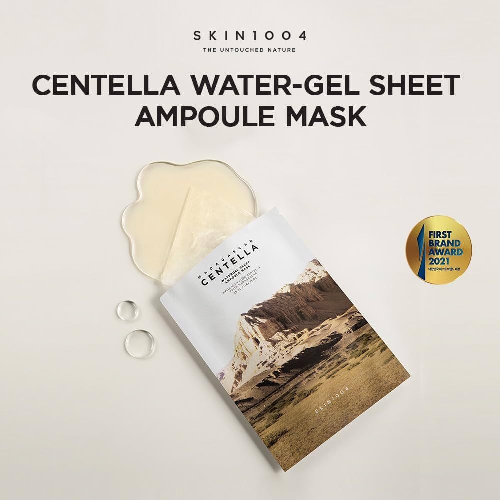 Skin1004 Madagascar Centella Watergel Sheet Ampoule Mask – Ενυδατική gel μάσκα εντατικής ενυδάτωσης