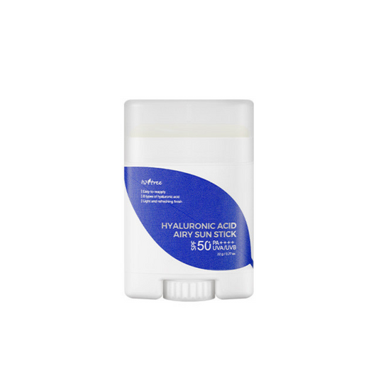 Isntree Hyaluronic Acid Airy Sun Stick – Αντιηλιακό με 8 τύπους υαλουρονικού σε στικ