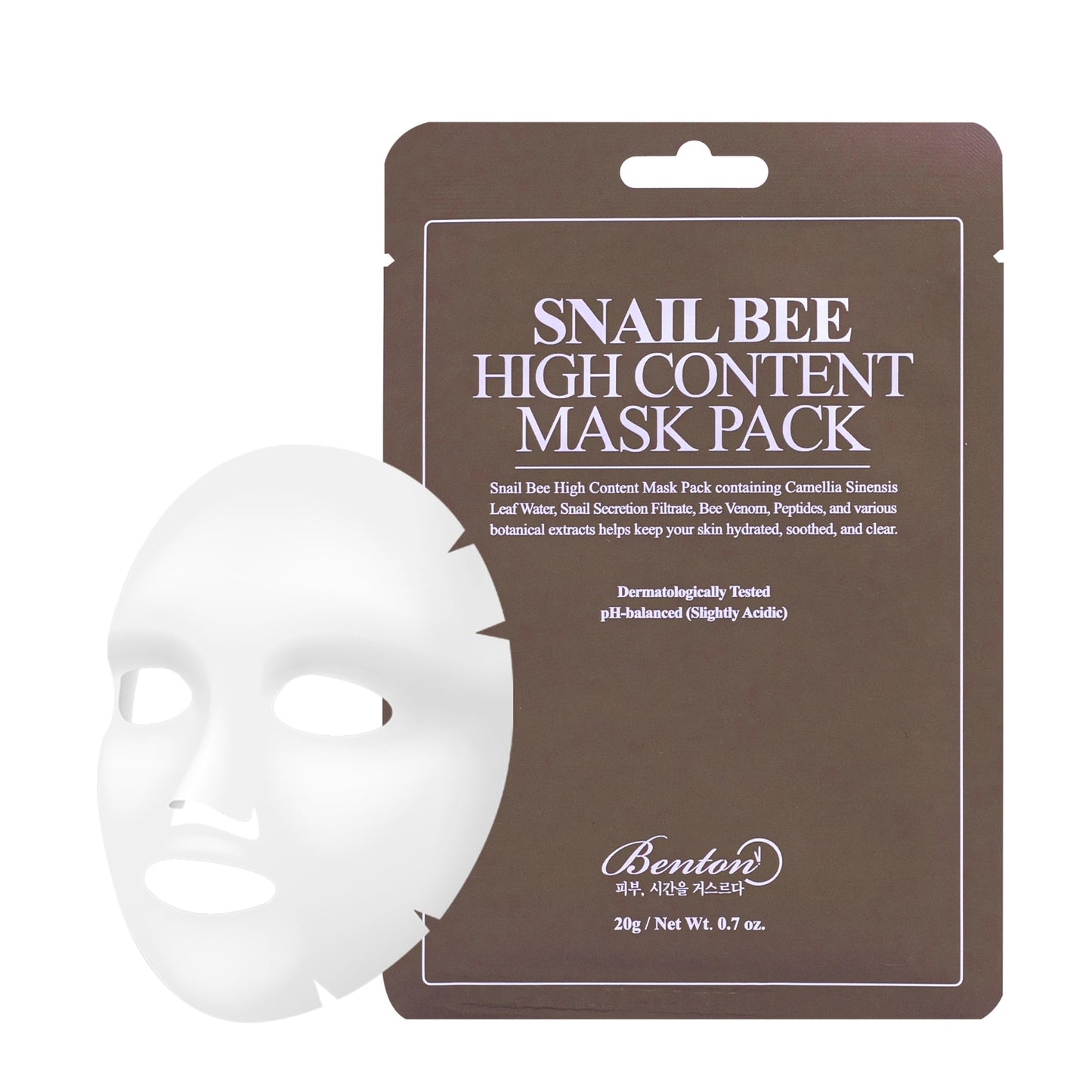 BENTON Snail Bee High Content Mask Pack - Μάσκα με βλέννη σαλιγκαριού