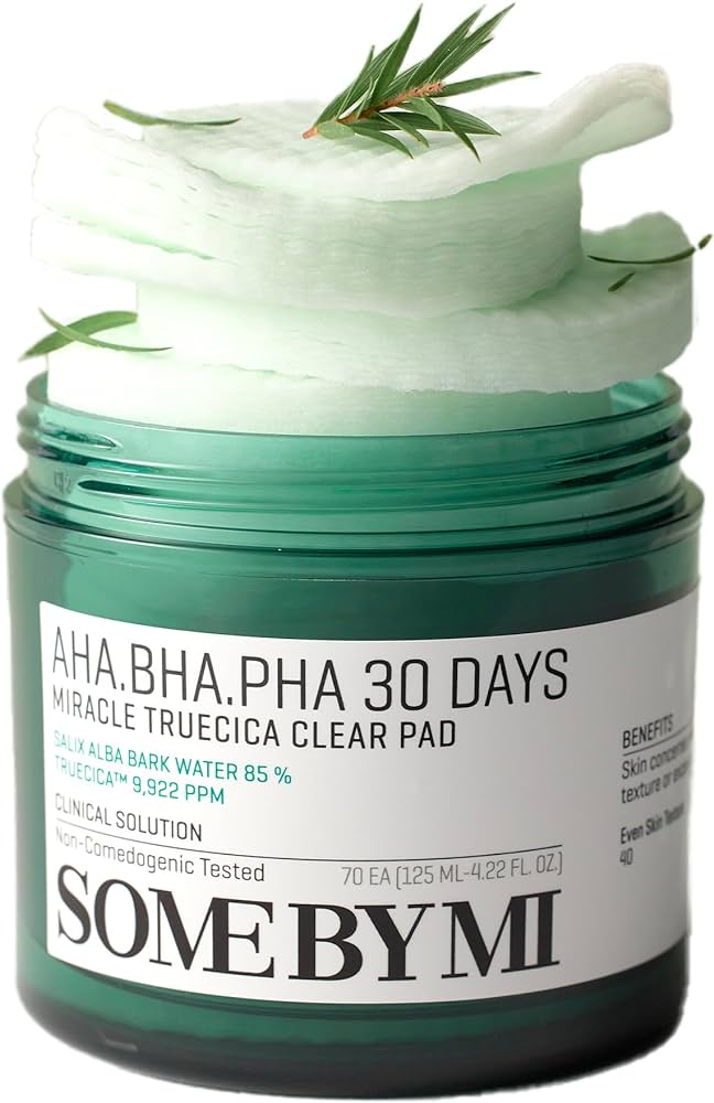 Some By Mi AHA-BHA-PHA 30 days Miracle Truecica Clear Pad - Επιθέματα Απολεπιστικής λοσιόν