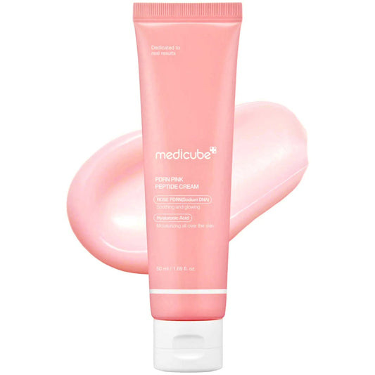 Medicube – PDRN Pink Hyaluronic Moisturizing Cream 50ml - Κρέμα Προσώπου για Ενυδάτωση & Ατέλειες