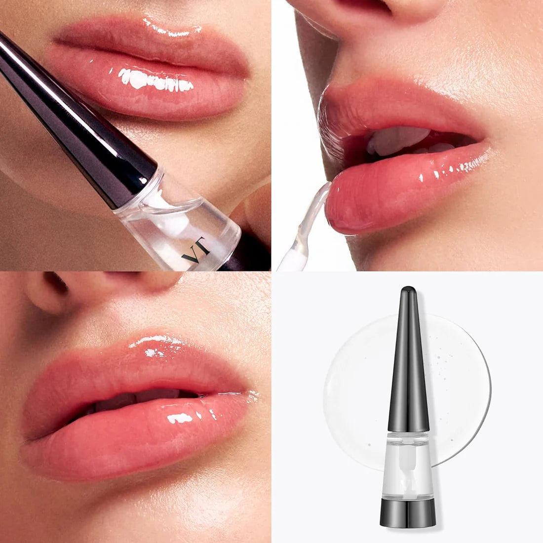 VT COSMETICS Reedle Shot Lip Plumper Expert Lip Gloss - Gloss με μικροβελόνες και εφέ όγκου