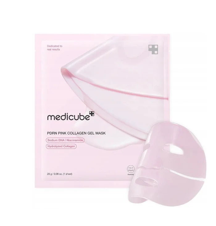 Medicube PDRN Pink Collagen Gel Mask - Μάσκα Gel με PDRN & Κολλαγόνο για Σύσφιξη και Ενυδάτωση