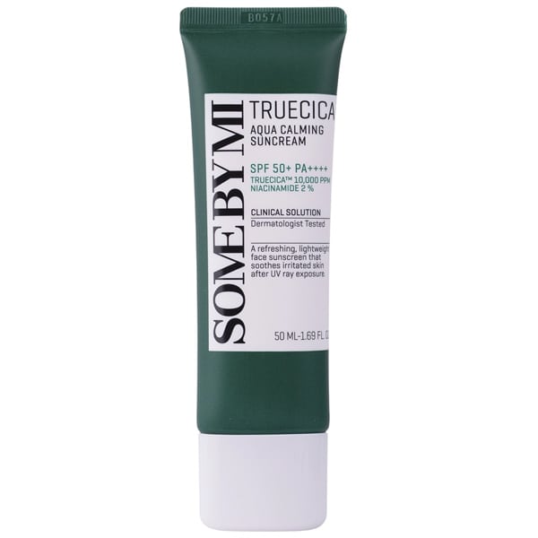 SΟΜΕBΥMΙ Truecica Aqua Calming Suncream 50ml -Αντηλιακό Προσώπου για Ευαίσθητο Δέρμα