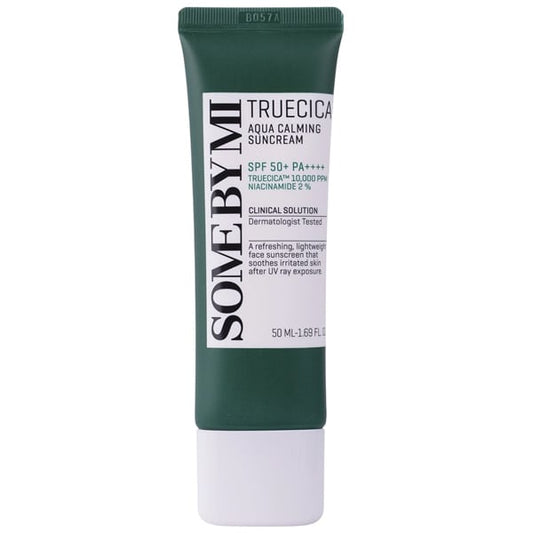 SΟΜΕBΥMΙ Truecica Aqua Calming Suncream 50ml -Αντηλιακό Προσώπου για Ευαίσθητο Δέρμα