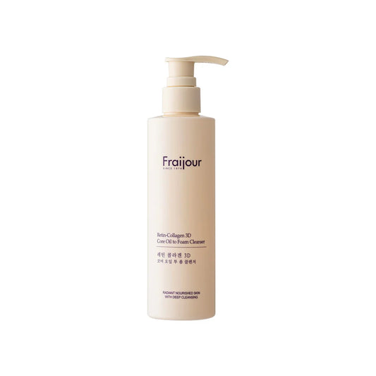 Fraijour Retin-Collagen 3D Core Oil to Foam Cleanser 210ml - Υδρόφιλο καθαριστικό λάδι-αφρός με ρετινόλη και κολλαγόνο