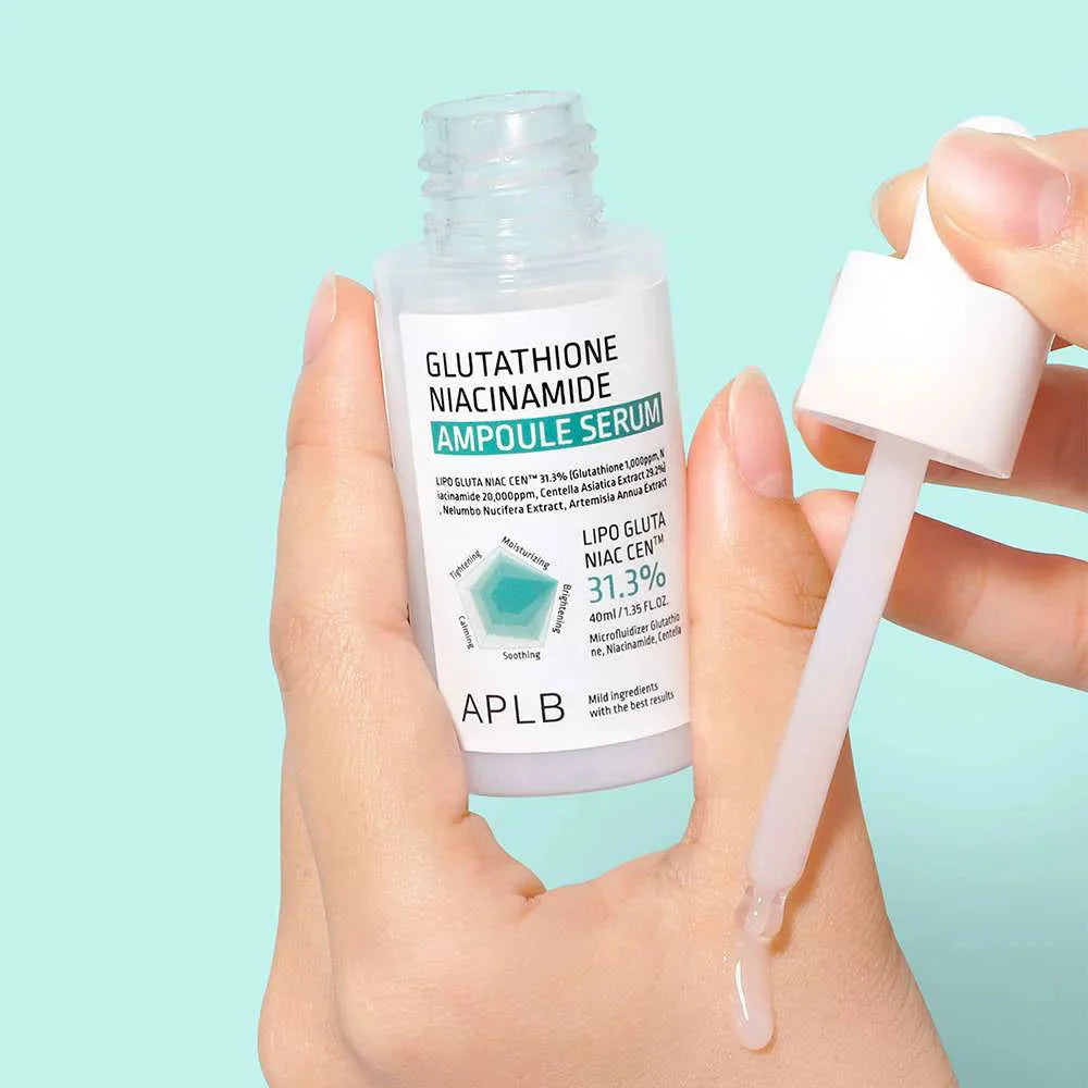 APLB Glutathione Niacinamide Ampoule Serum - Ορός Λάμψης & Ομοιόμορφου Τόνου