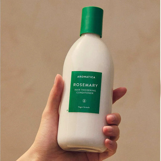 Aromatica Rosemary Hair Thickening Conditioner 400ml - Eλαφρύ conditioner για ταλαιπωρημένα μαλλιά