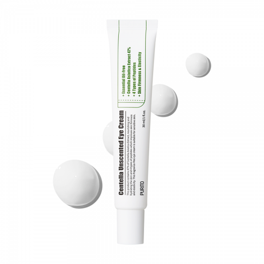 Purito Centella Unscented Eye Cream - Κρέμα ματιών για βελτίωση της υφής και της ελαστικότητας του δέρματος