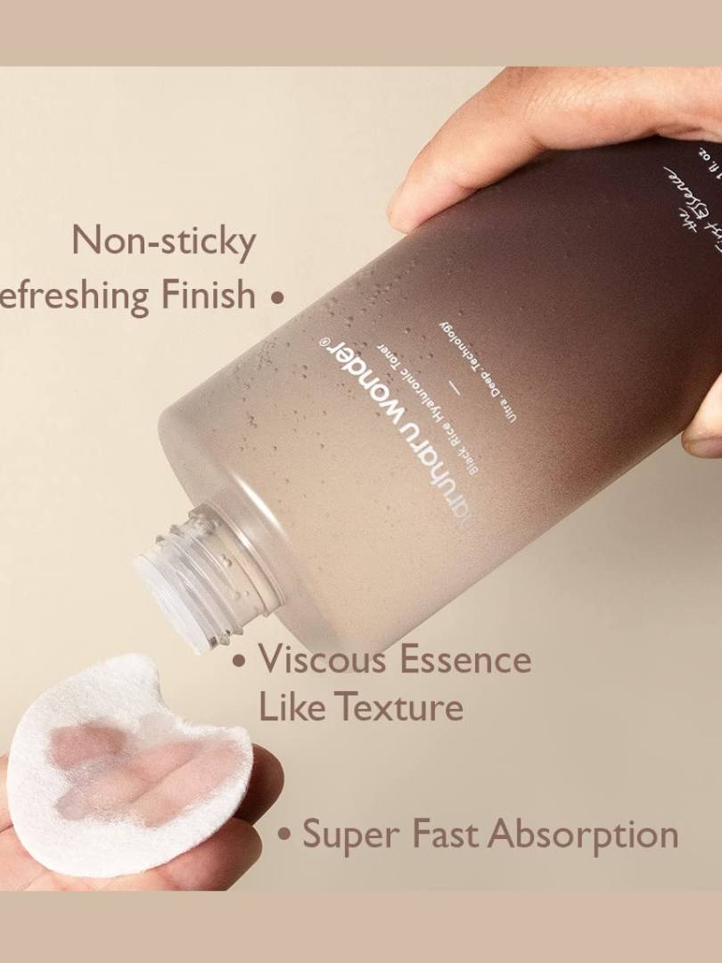 Haruharu Wonder Black Rice Hyaluronic Toner - Eνυδατικό τόνερ με εκχύλισμα ρυζιού και υαλουρονικό οξύ