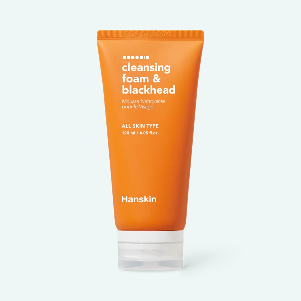 HANSKIN Cleansing Foam & Blackhead - Απαλό καθαριστικό για λιπαρή επιδερμίδα