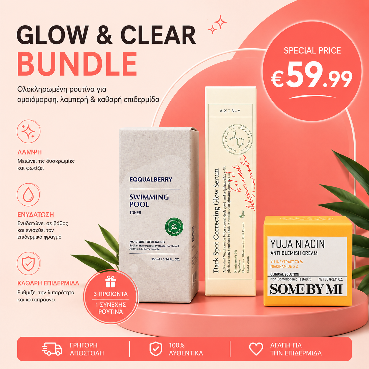 ANTI-BLEMISH ROUTINE - ΡΟΥΤΙΝΑ ΓΙΑ ΠΑΝΑΔΕΣ