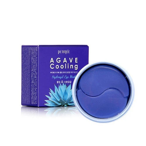 Petitfee Agave Cooling Hydrogel Eye Mask 60pcs -  Μάσκα Ματιών για Ενυδάτωση