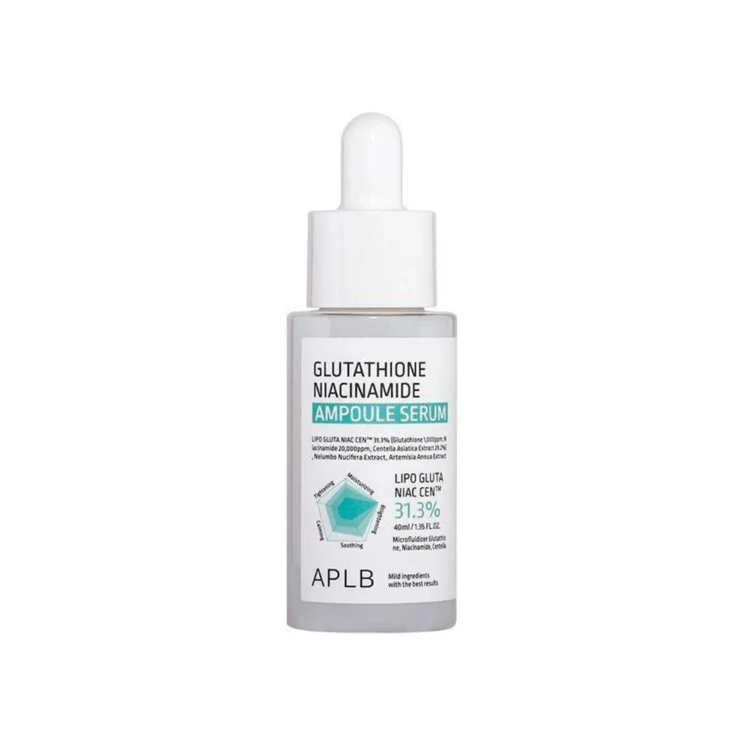 APLB Glutathione Niacinamide Ampoule Serum - Ορός Λάμψης & Ομοιόμορφου Τόνου