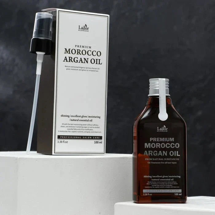 LADOR Premium Morocco Argan Oil 100ml - ενυδατικό και θρεπτικό λάδι μαλλιών