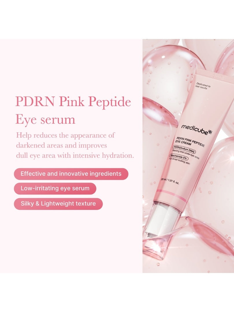 Medicube PDRN Pink Peptide Eye Cream 30ml- Κρέμα ματιών με ρετινόλη και PDRN