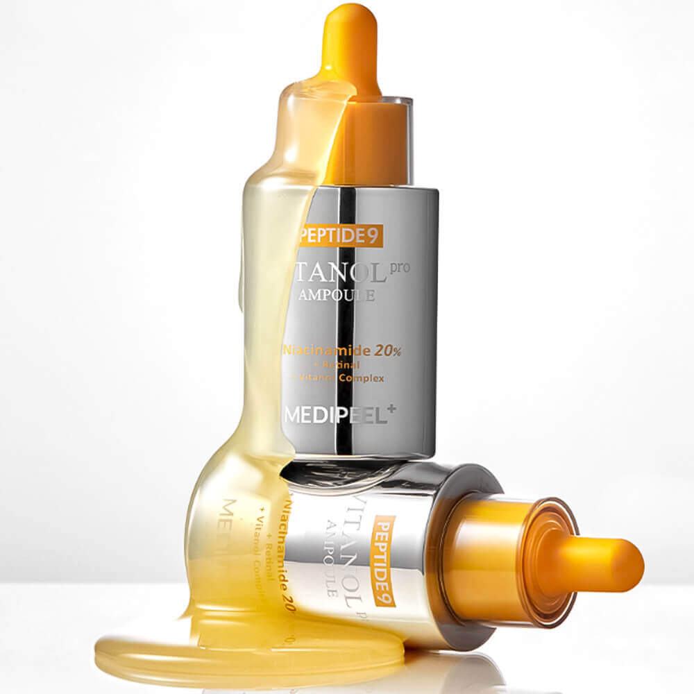 Medi-peel Vitanol pro Ampoule – Λευκαντικός αντιγηραντικός ορός με νιασιναμίδη και ρετινάλη