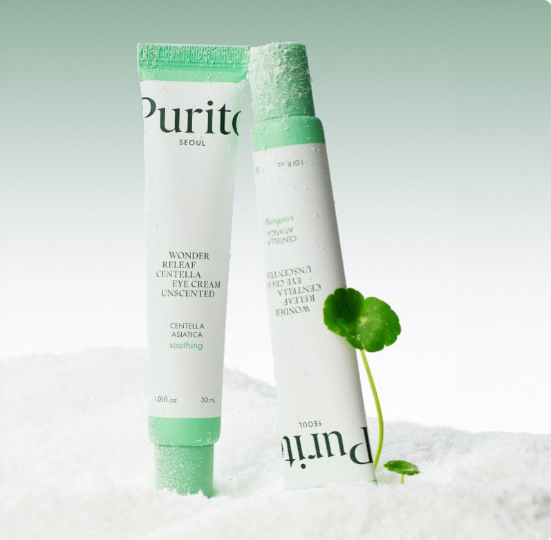Purito Centella Unscented Eye Cream - Κρέμα ματιών για βελτίωση της υφής και της ελαστικότητας του δέρματος