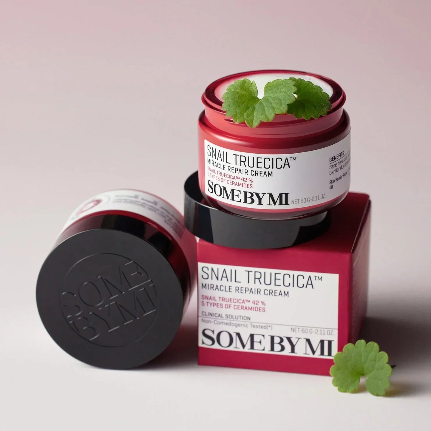 Some By Mi Snail TrueCICA Miracle Repair Cream - Κρέμα Προσώπου για Ανάπλαση & Ατέλειες με Έκκριμα Σαλιγκαριού & Centella Asiatica