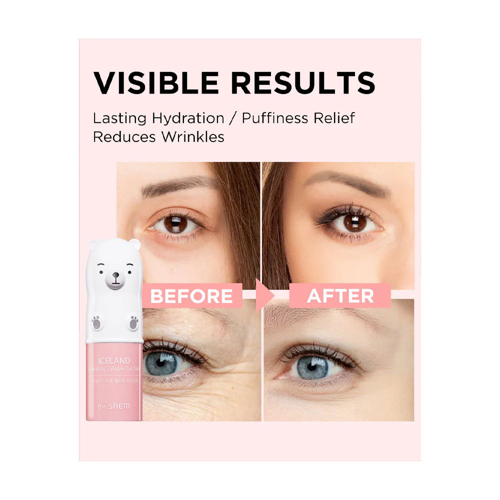 The Saem Iceland Hydrating Collagen Eye Stick