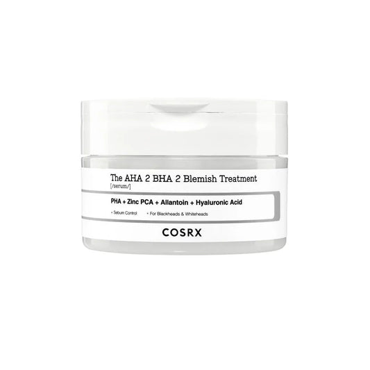 COSRX The AHA 2 BHA 2 Blemish Treatment Serum - Καταπραϋντικός & Ενυδατικός Ορός Προσώπου με AHA & Υαλουρονικό Οξύ για Αποτοξίνωση, Πανάδες & Ακμή