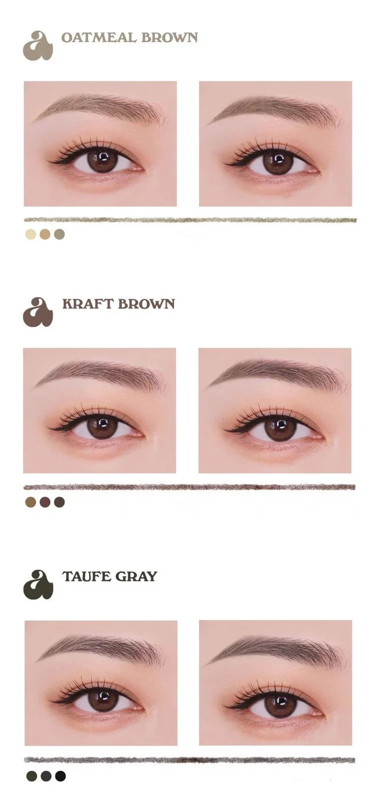 UNLEASHIA Shaper Defining Eyebrow Pencil - Μολύβι φρυδιών