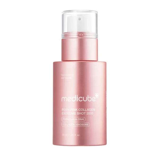 MEDICUBE PDRN Pink Collagen Exosome Shot 2000 - Ορός Προσώπου λάμψης και ελαστικότητας
