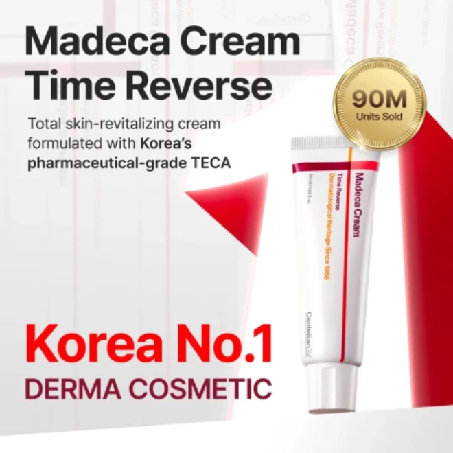 Centellian24 Madeca Cream Time Reverse 50ml - Αντιγηραντική Κρέμα Ολικής Επανόρθωσης