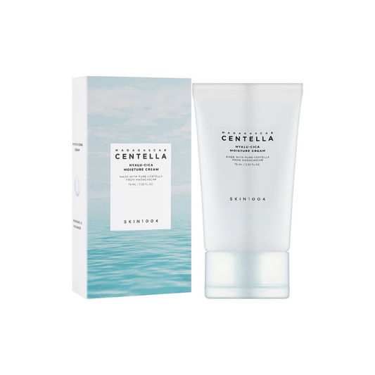 SKIN1004 Madagascar Centella Hyalu-Cica Moisture Cream Face Cream 75 ml - Ενυδατική κρέμα με υαλουρονικό & σεντελα ασιατικα