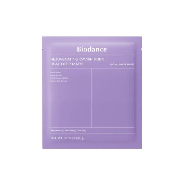 Biodance Rejuvenating Caviar PDRN Real Deep Mask - Μάσκα Εντατικής Αναζωογόνησης & Λάμψης
